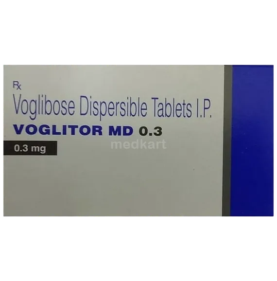 voglitor md 0.3mg tablet 15's